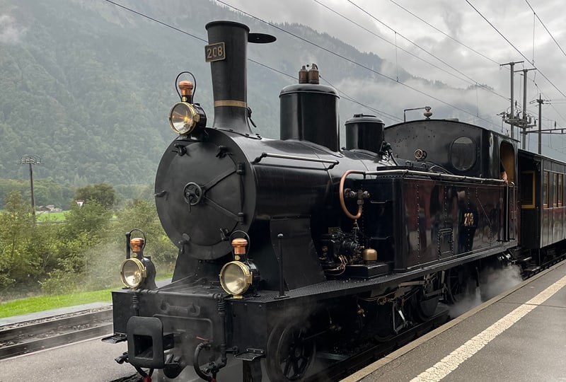 Dampfbahnromantik im Herzen der Schweiz mit Jacqueline Dähler 1