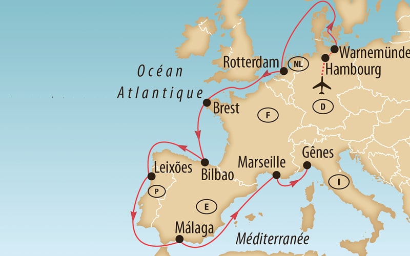 Autour de l'Europe de l'Ouest - automne 26 6