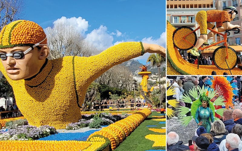 Karneval in Nizza und Zitronenfest in Menton mit Susanne Godli 48