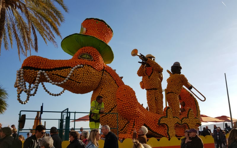 Karneval in Nizza & Zitronenfest in Menton 29