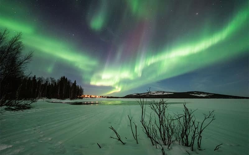 Fantastische Polarlichtzeit in Finnisch Lappland 2