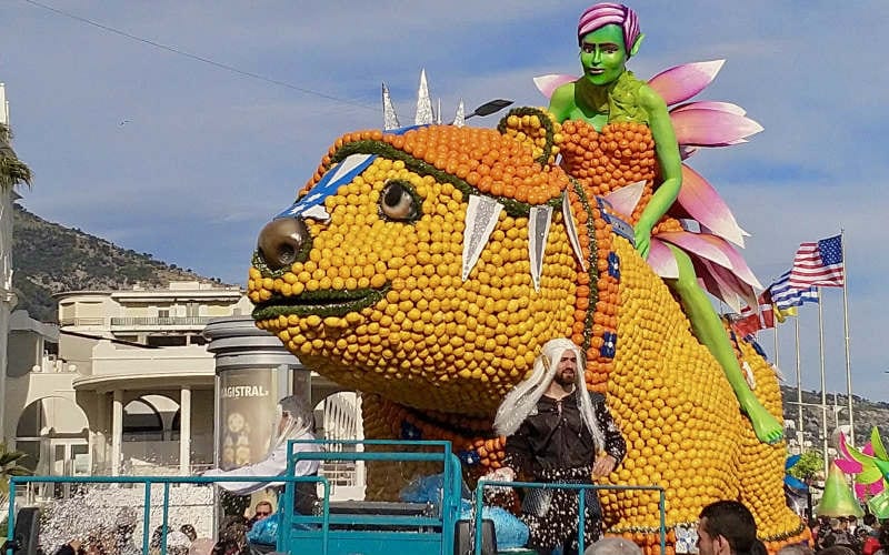 Karneval in Nizza & Zitronenfest in Menton 26
