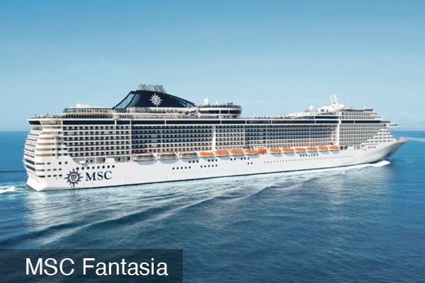 Transatlantik-Kreuzfahrt MSC Fantasia 1