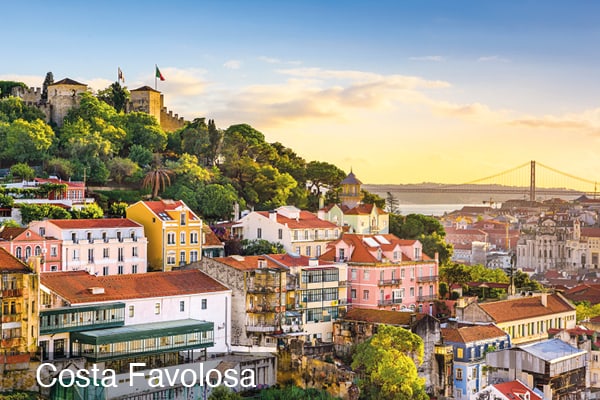 Rund um Westeuropa Costa Favolosa 1
