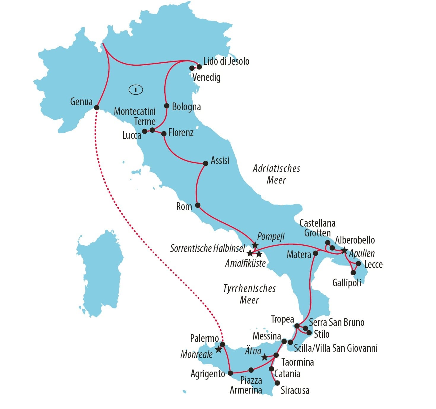 Von Venedig bis nach Sizilien 15