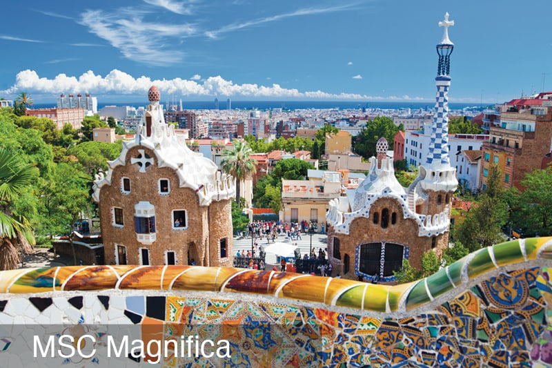 Rund um Westeuropa MSC Magnifica 4
