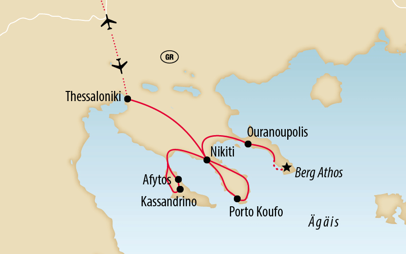 Halbinsel Chalkidiki 9