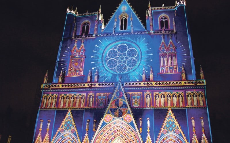 Fête des Lumières à Lyon 1