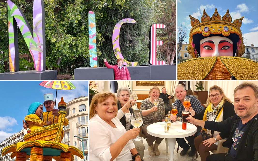 Karneval in Nizza & Zitronenfest in Menton mit Barbara Alheit 2