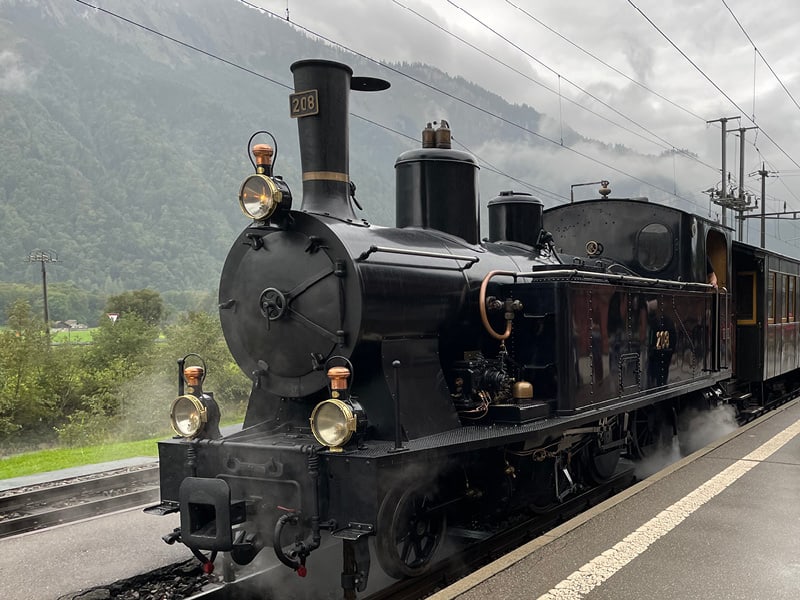 Dampfbahnromantik im Herzen der Schweiz mit Jacqueline Dähler 1