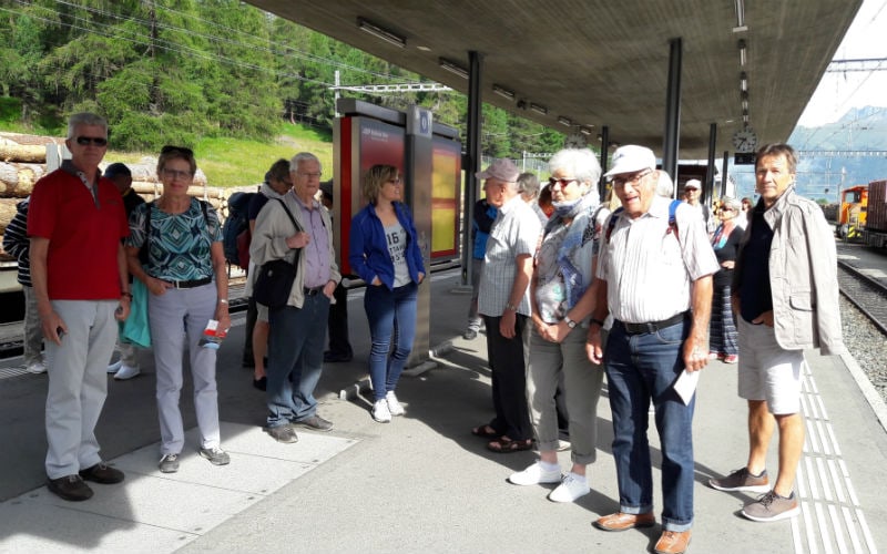 Schweizer Traumpaar – Glacier & Bernina Express 8