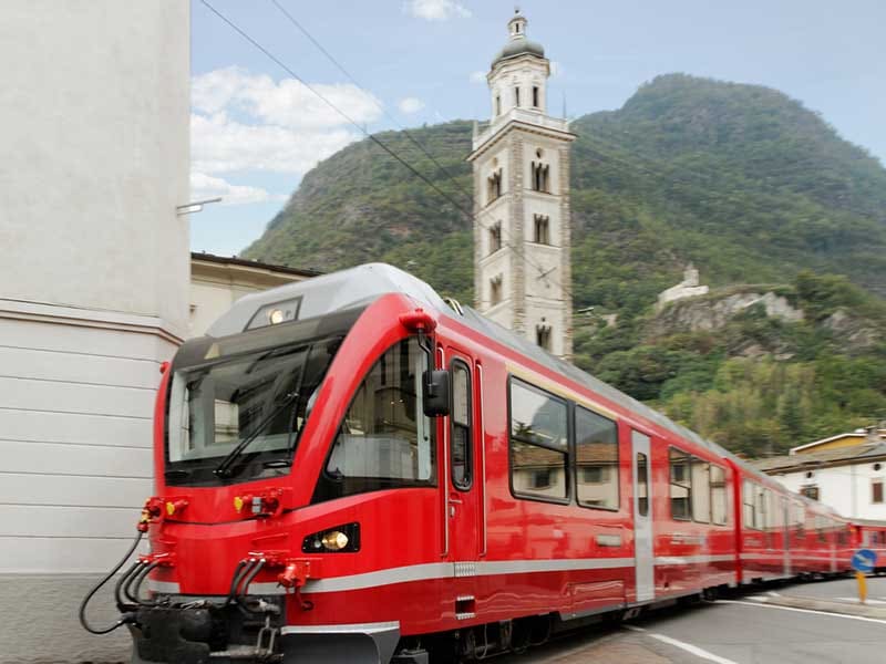 Legendärer Bernina Express und das Trentino 8