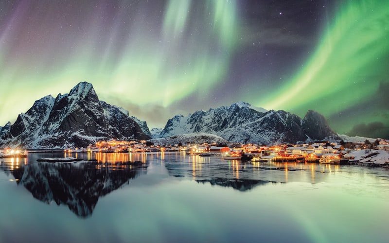 Aurores boréales en Norvège 4