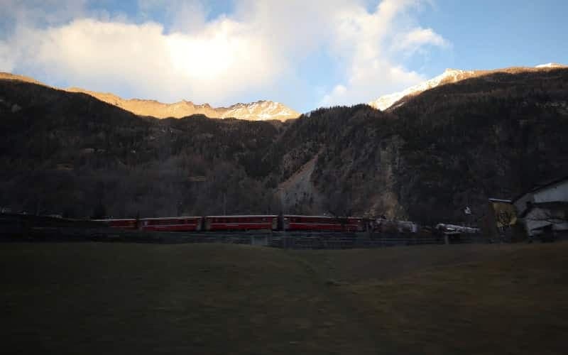 Bernina- & Glacier-Express im Winter 41