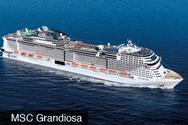 Goldener Herbst im Mittelmeer MSC Grandiosa 18