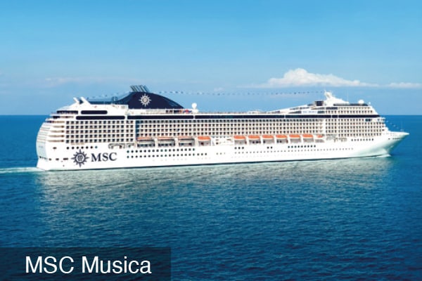 Vom Mittelmeer zu den Kanaren - MSC Musica 8
