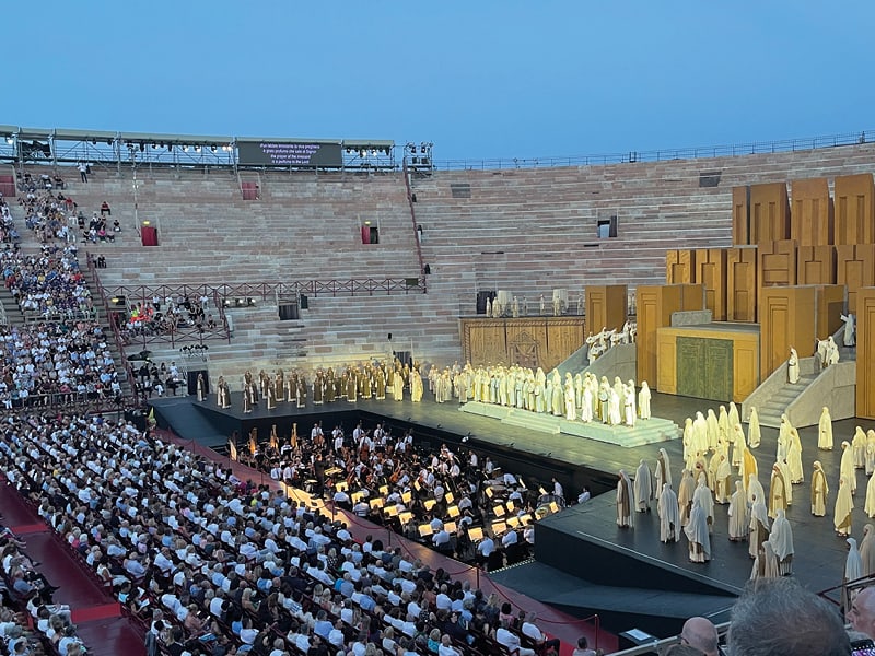 Nabucco in Verona mit Margrit Lüdi 5