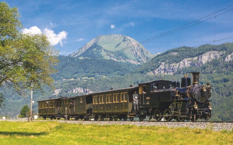 Dampfbahnromantik im Herzen der Schweiz 6