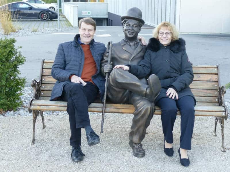 Filmreifer Jahreswechsel über dem Genfersee 3
