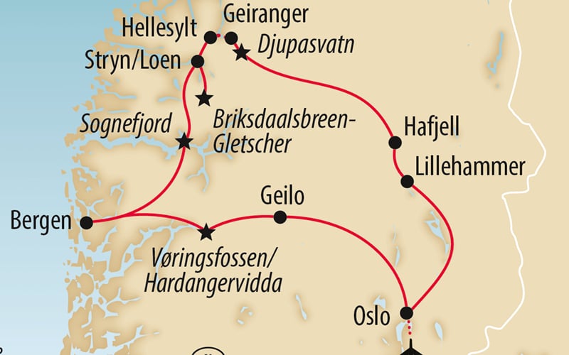 Norwegen - Von den Fjorden bis Oslo 6