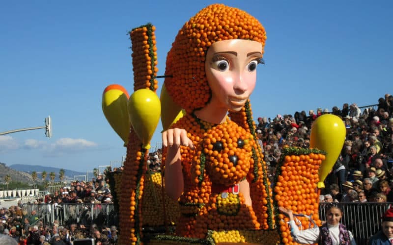 Carneval à Nice et Fête du citron à Menton 17