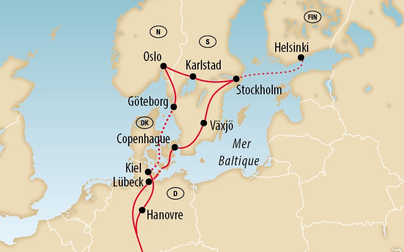 Magie des 4 capitales scandinaves 3