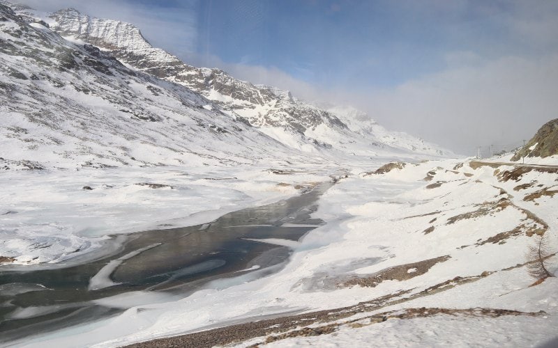 Bernina- & Glacier-Express im Winter 24
