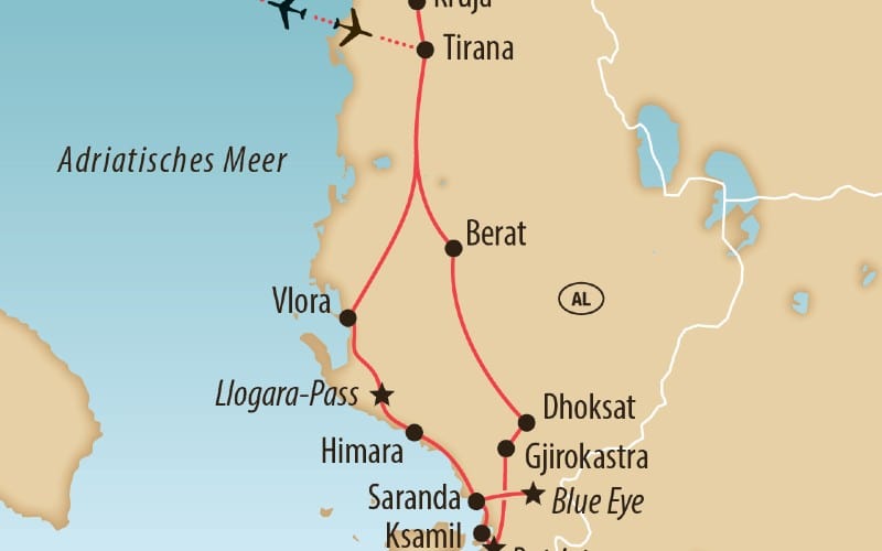 Albanien Rundreise 3