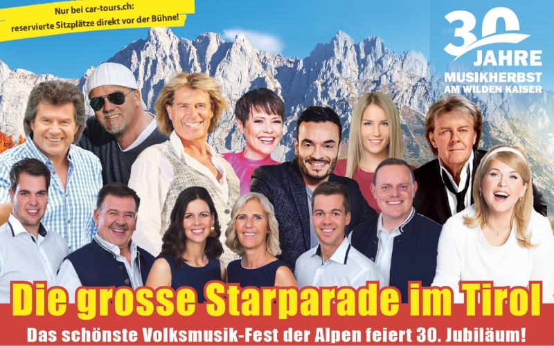 Die grosse Starparade im Tirol 1