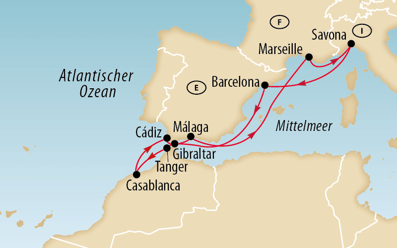 Mittelmeer trifft Orient Costa Diadema 13