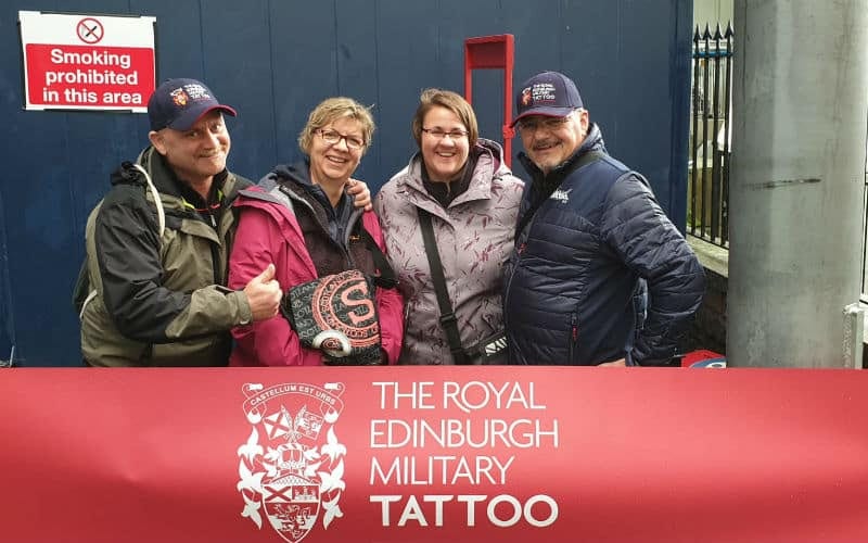 Auf grosser Schottland Tour zum Military Tattoo 26
