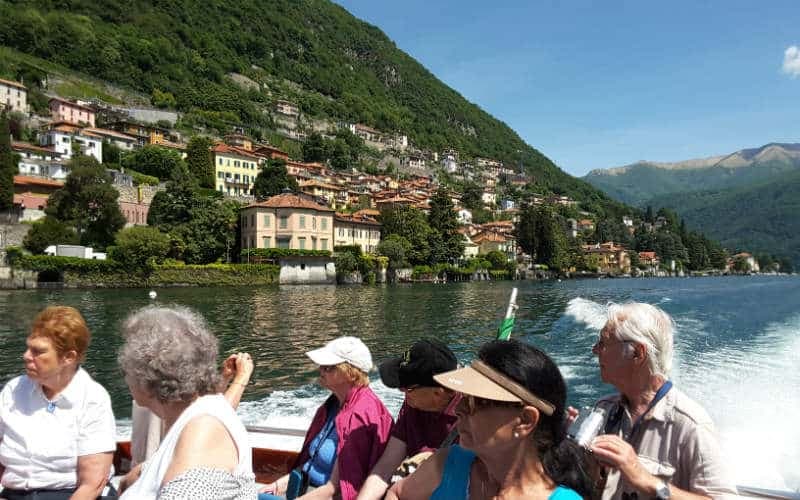 Lac italien paradisiaque et légendaire Bernina Express 13