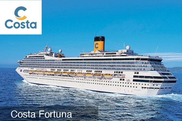 Inselperlen im Mittelmeer - Costa Fortuna 3