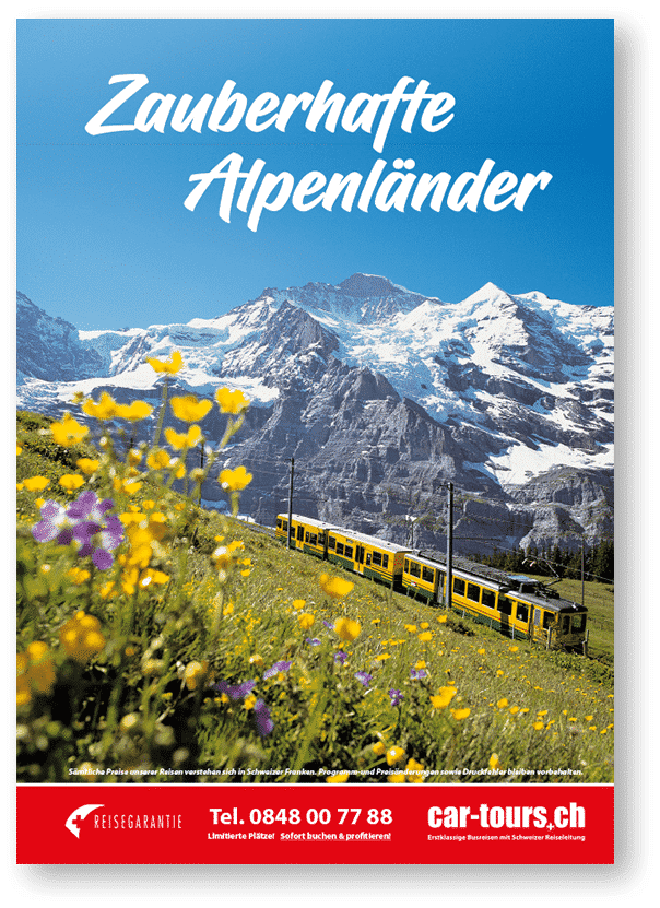 car-tours.ch Katalog Zauberhafte Alpenländer