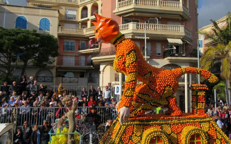 Carneval à Nice et Fête du citron à Menton 40