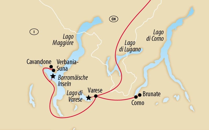 Wandern an den drei oberitalienischen Seen 4