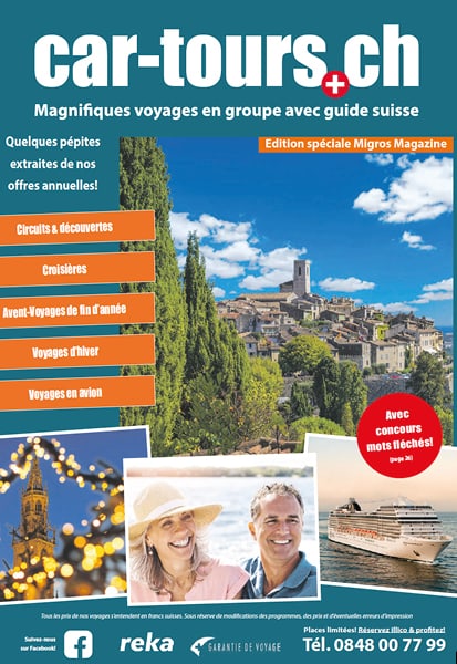 Titelseite Migros Beilage_Franz Concours mots fleches migros magazin 1