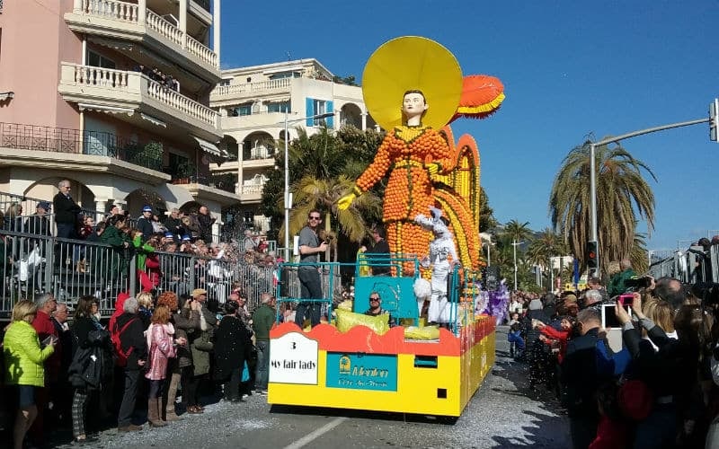 Carneval à Nice et Fête du citron à Menton 21