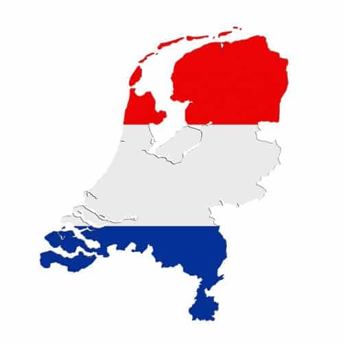 Karte von Holland
