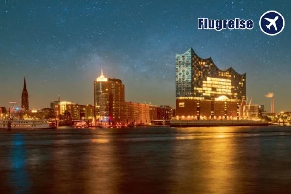 Hamburg mit Elbphilharmonie - Flugreise 9