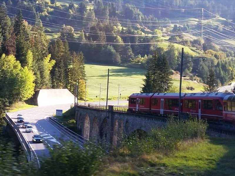 Legendärer Bernina Express und das Trentino 5