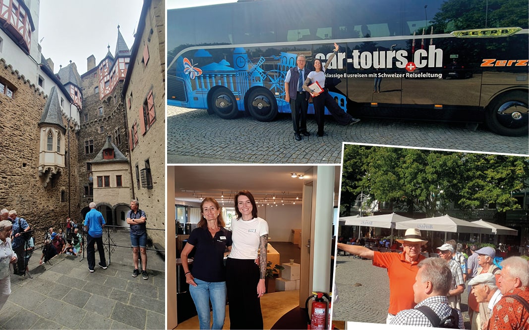 Mit dem Nostalgiezug durch die Eifel mit Silvia Stöckli 45
