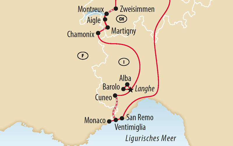 Vom Berner Oberland ans Mittelmeer 5