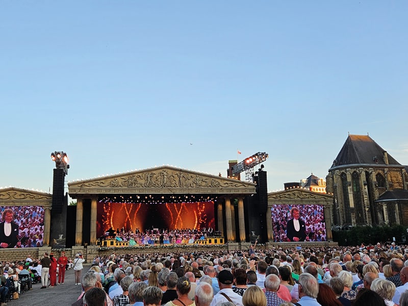 André Rieu - le Roi du vals à Maastricht avec Christine Seuret 1