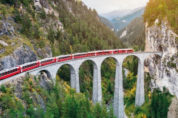 Bernina- & Glacier-Express 2