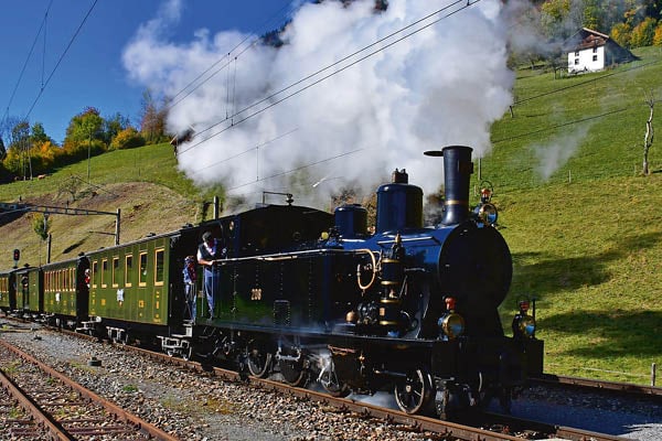 Dampfbahnromantik im Herzen der Schweiz 12