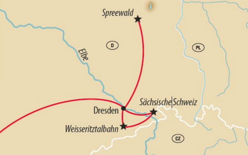 Dresden & märchenhafter Spreewald 1
